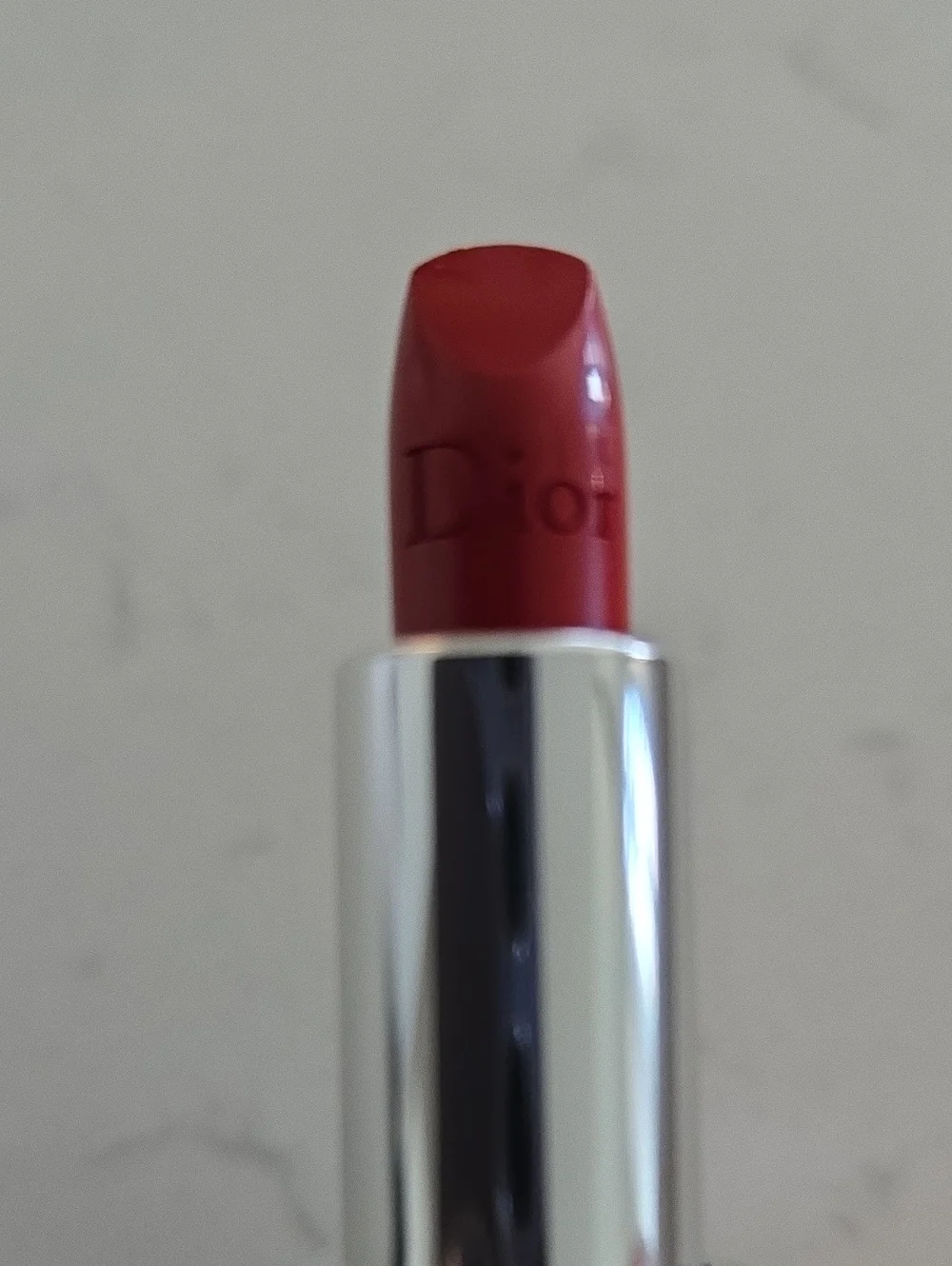 New In Box Never Used Dior Rouge Lipstick 999 Satin Classic Bold Red Deluxe Trvl